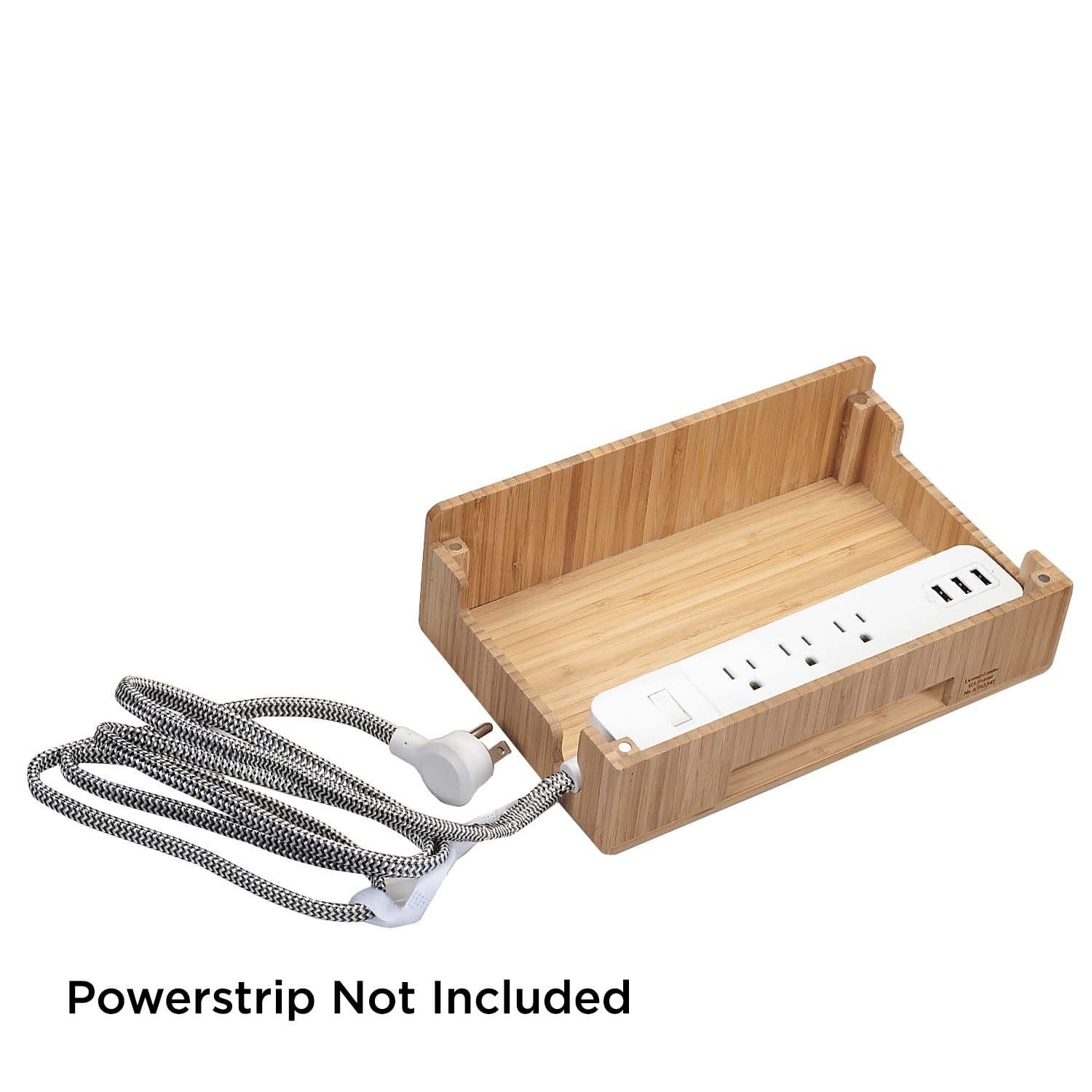 MobileVision Bamboo Charging Station to Organize and Power Up Your Devices Efficiently