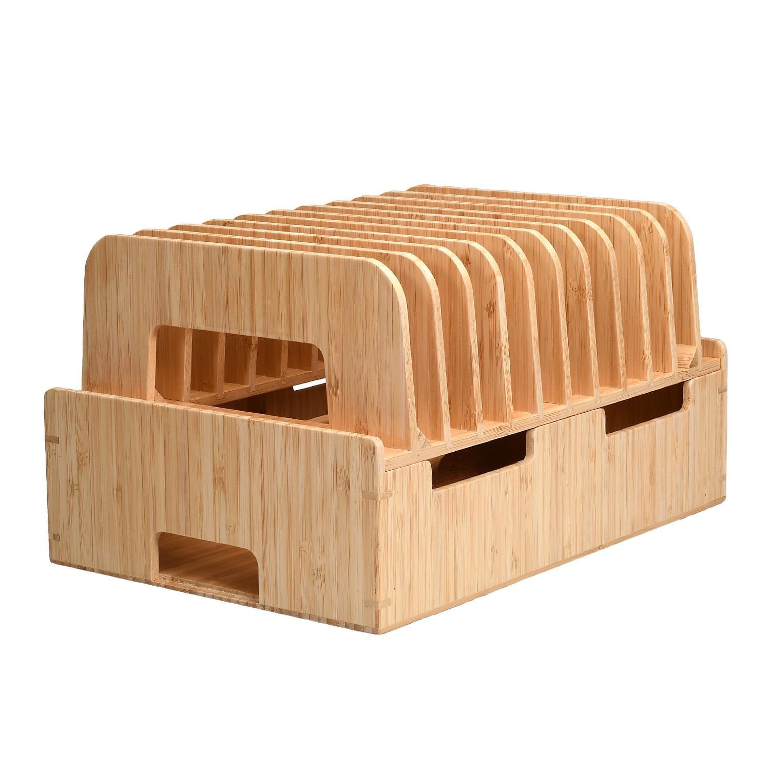 MobileVision Bamboo 12-Port Charger for efficient charging and organized power management