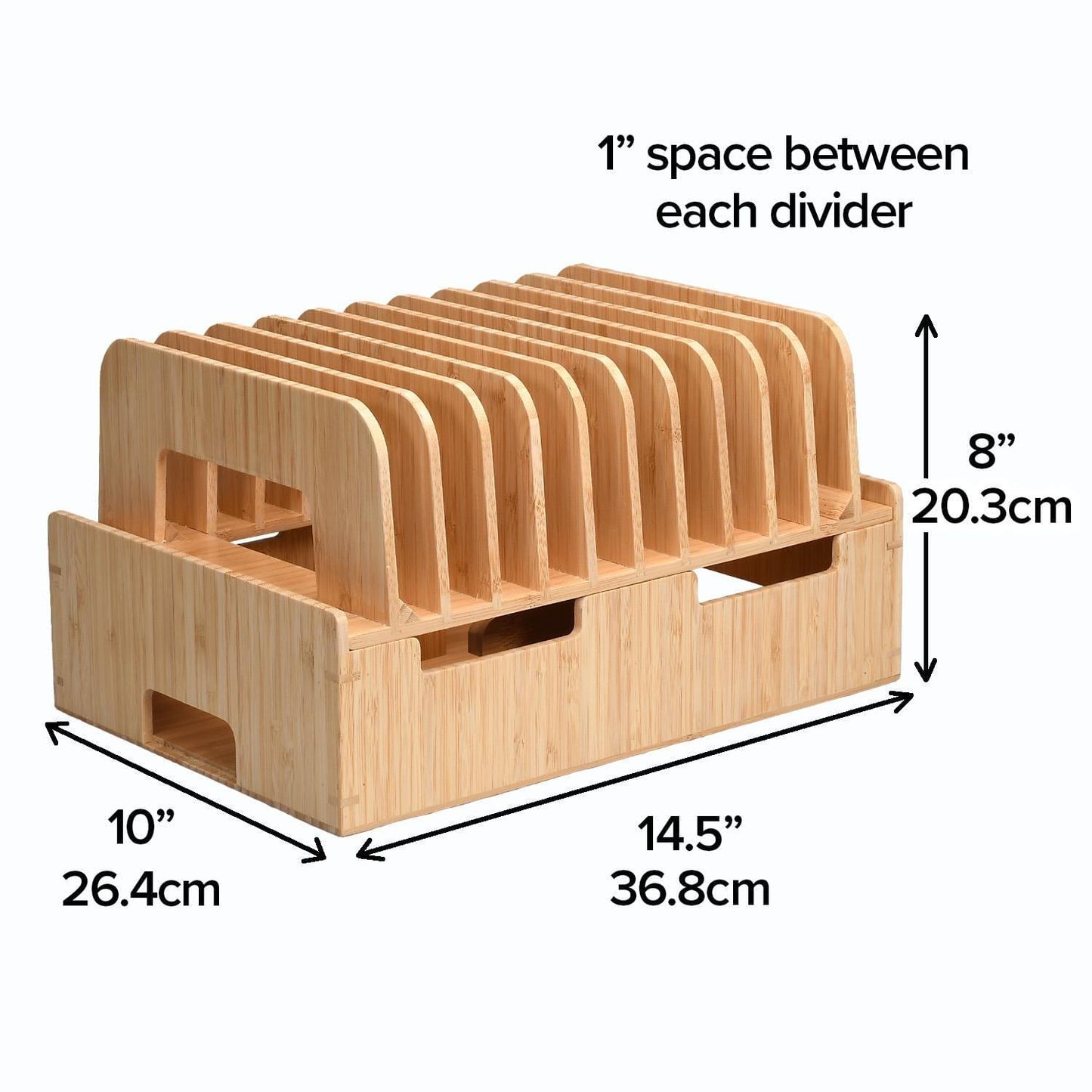 MobileVision Bamboo 12-Port Charger for efficient charging and organized power management